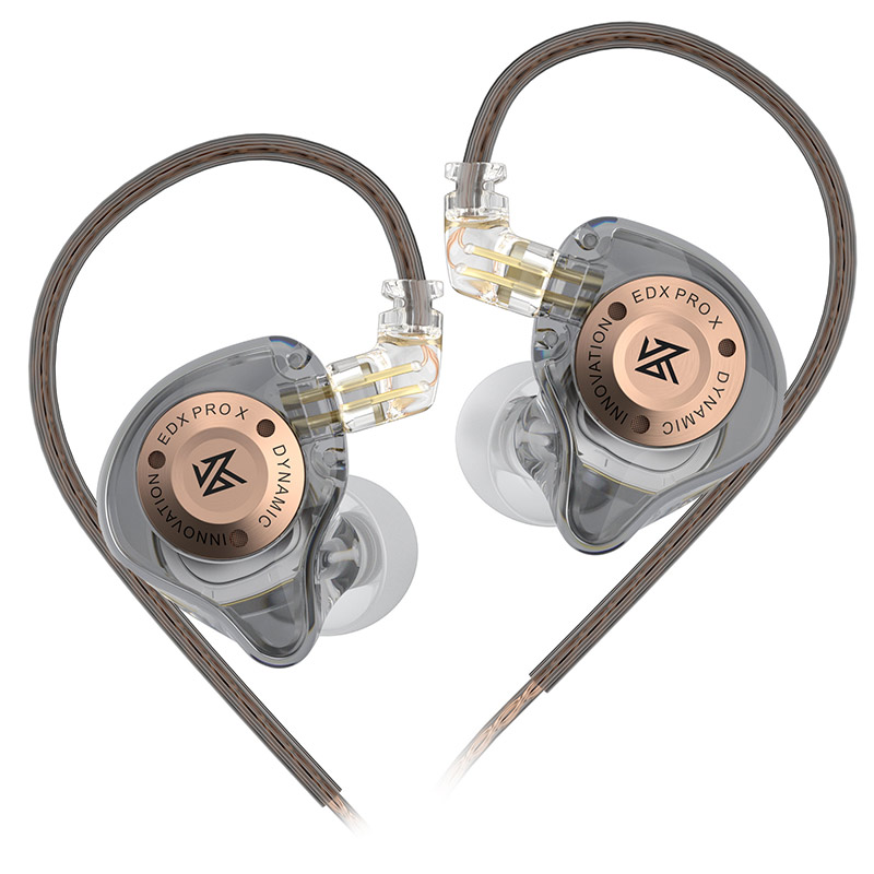 In Ear Monitors For Singers - KZ-EDX pro xダイナミックドライブイヤホン、hifiベースヘッドフォン、dj、スポーツミュージック、キャンセルヘッドセット、2ピンケーブル、kz zstx、zsn pro x、edc、eda、zvx