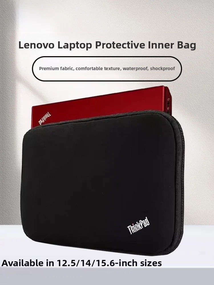 Laptops - オリジナルレノボ ラップトップバッグインナーケース 4 インチ 56 インチノートブック保護カバー黒赤両面