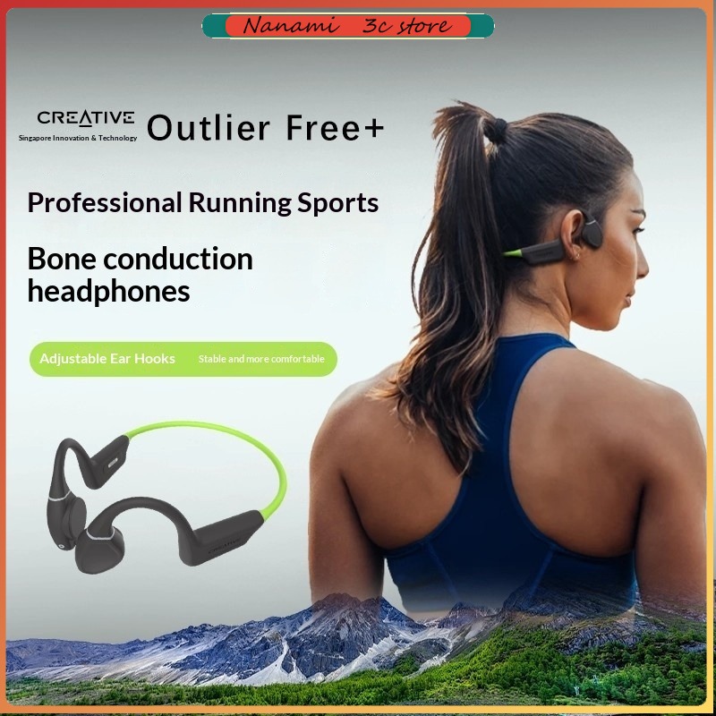 クリエイティブなアウトライナー型防水骨伝導イヤホン、低遅延ワ - Bone Conduction Running Headphones のレビューと価格