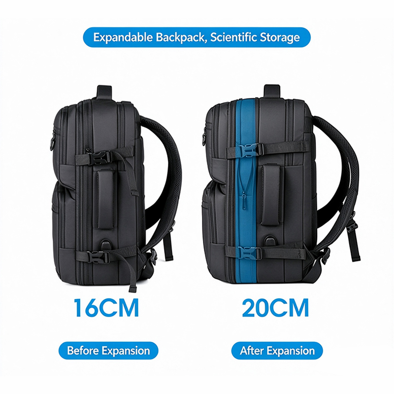 拡張可能な旅行用バックパック（男性用）180 °   ビジネ - Laptops のレビューと価格