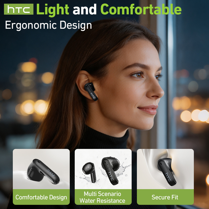 HTC製ゲーミングBluetoothヘッドホン（マイク付き） - Headphones のレビューと価格